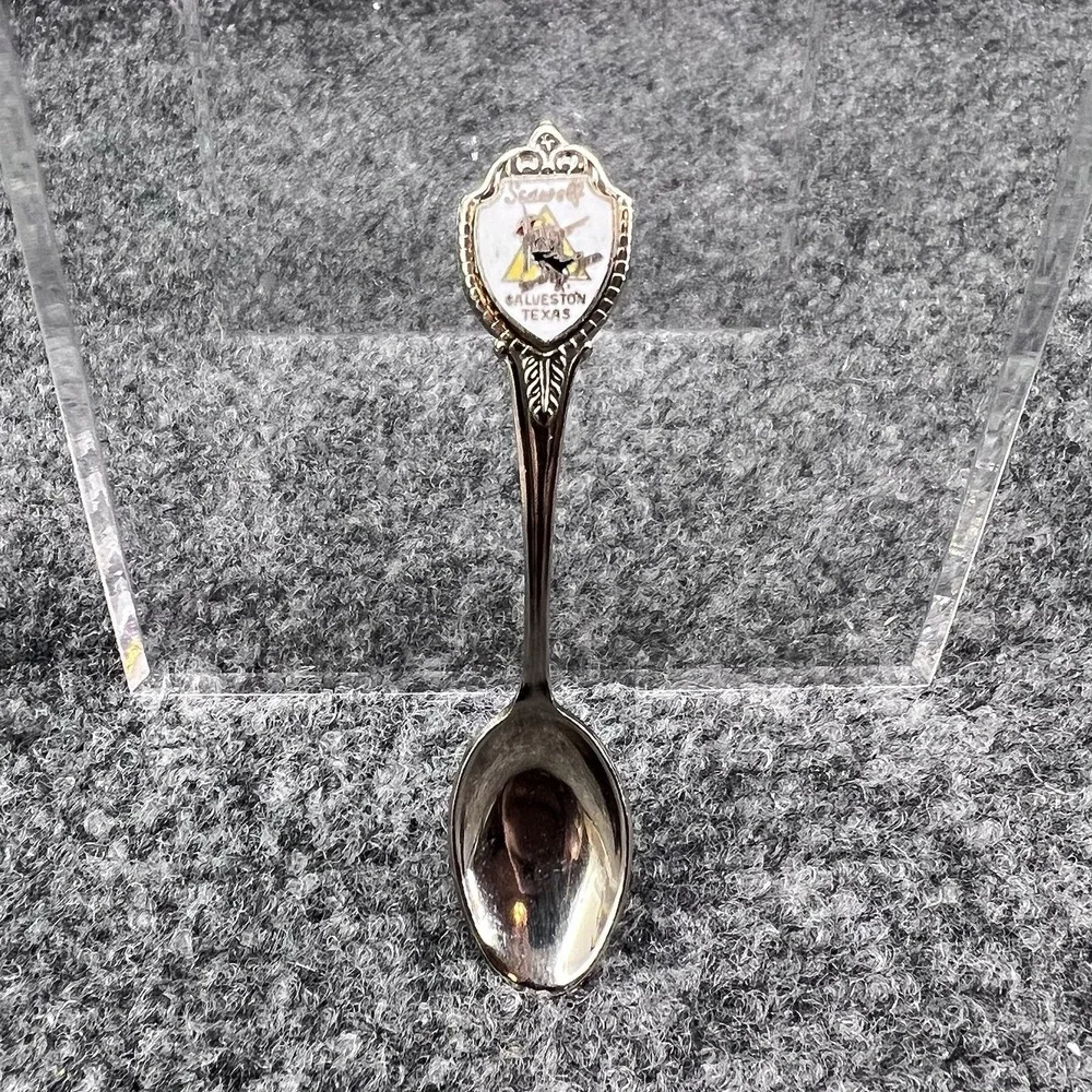 Seawolf Galveston TX Souviner Spoon 3-1/4